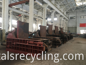 Y81f-250 Hydraulic Scrap Metal Iron Shavings Baler (factory)